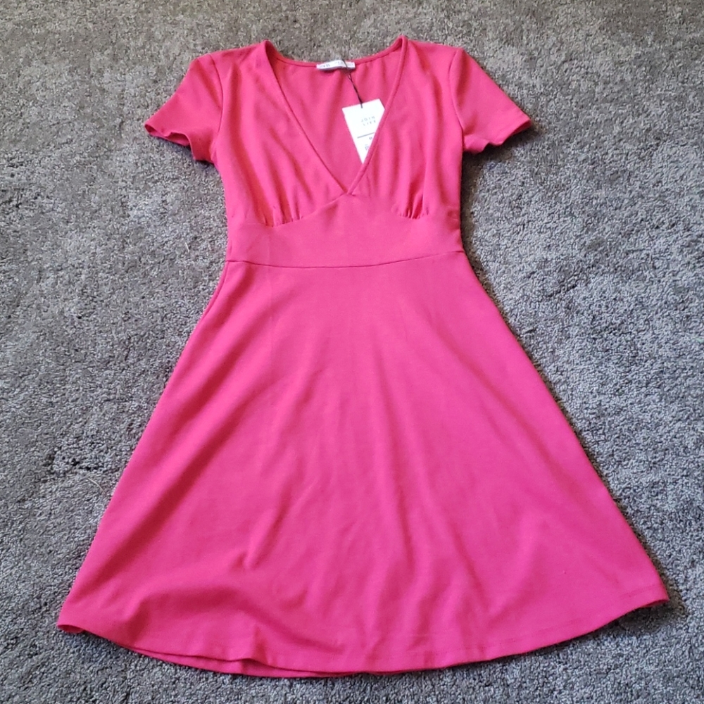 Zara pink dress size s